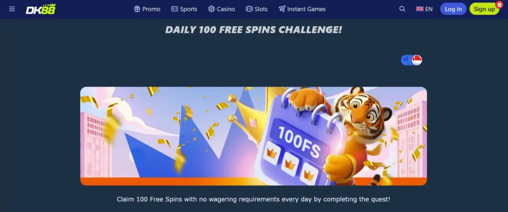 Free Spins Promotions DK88 Singapore