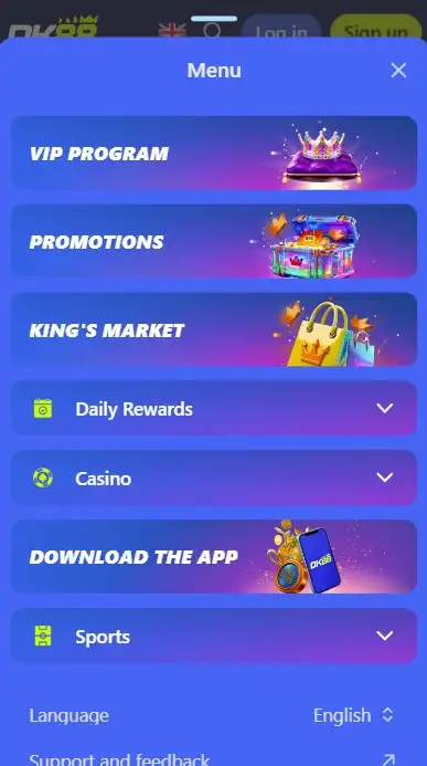 Security & Support in App