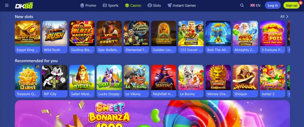 Slots at DK88 Casino Singapore